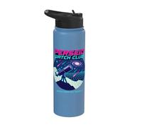 Astronomie rétro de pluie de météores perséides Août Observation des étoiles Stainless Steel Insulated Water Bottle