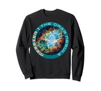 Astronomie Spatiale M1 La nébuleuse du Crabe Messier pour Les astronomes Sweatshirt