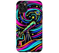Astronomie Telescope Stargazer 80s Look Coque pour iPhone 11 Pro Max