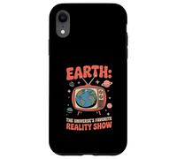 Astronomie « Universe's Favorite Reality Show » Funny Earth Coque pour iPhone XR