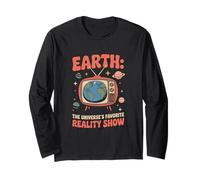 Astronomie « Universe's Favorite Reality Show » Funny Earth Manche Longue