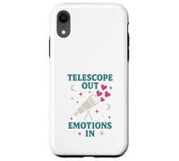 Astronomie Vaporwave Télescope Spatial d'observation des étoiles rétro Coque pour iPhone XR