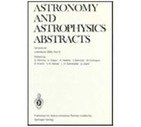 Astronomy And Astrophysics Abstracts: Volume 42 Literature 1986, Part 2