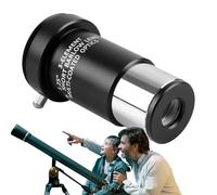 Astronomy Lens, 1.25-inch Fully Coated Magnifier, Threaded Telescope Eyepiece Adapter, 2X Magnification Barlow Lens, High-Clarity Astronomy Accessory for Stargazing