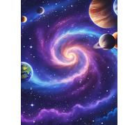 Astronomy notebook: Lined Journal for School, Work, or Personal Writing | 100 Pages | Large Format