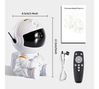 Astronsomstarry Sky Projector Night Light,Galaxy Star Sky,Lampe De Projection Led Avec Télécommande Pour Chambre D'enfant,Décoration De Fête À La Maison - Type Stars White