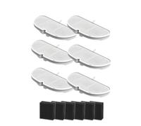 AstroPet Lot de 6 filtres de rechange pour fontaine à chat Scorpio | Triple système de filtration avec charbon actif, résine échangeante d'ions et filtre non tissé