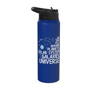 Astrophysics Quantum Mousse Quarks Electrons Astrophysicist Stainless Steel Insulated Water Bottle