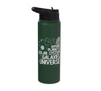 Astrophysics Quantum Mousse Quarks Electrons Astrophysicist Stainless Steel Insulated Water Bottle