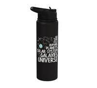 Astrophysics Quantum Mousse Quarks Electrons Astrophysicist Stainless Steel Insulated Water Bottle