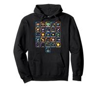 Astrophysique A à Z Science Spatiale Graphique éducatif visuel Sweat à Capuche