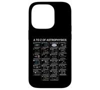 Astrophysique A-Z Space Concepts Tableau éducatif Coque pour iPhone 14 Pro