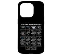 Astrophysique A-Z Space Concepts Tableau éducatif Coque pour iPhone 15 Pro