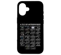 Astrophysique A-Z Space Concepts Tableau éducatif Coque pour iPhone 16