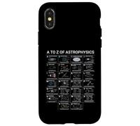 Astrophysique A-Z Space Concepts Tableau éducatif Coque pour iPhone X/XS