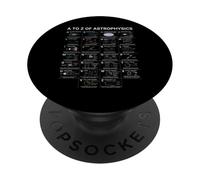 Astrophysique A-Z Space Concepts Tableau éducatif PopSockets PopGrip Adhésif