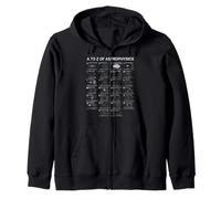 Astrophysique A-Z Space Concepts Tableau éducatif Sweat à Capuche
