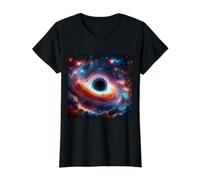 Astrophysique des Trous Noirs T-Shirt Graphique avec Valeur