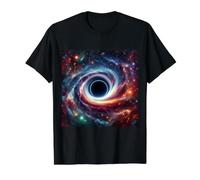 Astrophysique des Trous Noirs T-Shirt Graphique avec Valeur