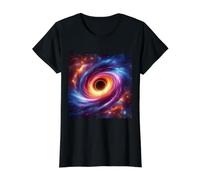 Astrophysique des Trous Noirs T-Shirt Graphique avec Valeur