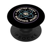 Astrophysique Trou Noir Espace Temps Gravité Physique Cadeau PopSockets PopGrip Adhésif