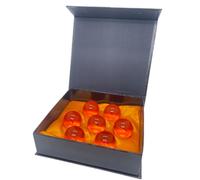 Astrumdex Lot de 7 Boules Dragon Ball Dragon Ball 1 à 7 étoiles avec Coffret Cadeau