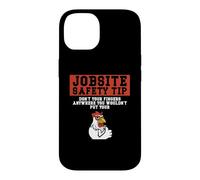 Astuce de sécurité pour Chantier Don't Put Your Fingers Retro Coque pour iPhone 14