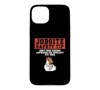 Astuce de sécurité pour Chantier Don't Put Your Fingers Retro Coque pour iPhone 15 Plus