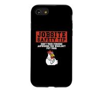 Astuce de sécurité pour Chantier Don't Put Your Fingers Retro Coque pour iPhone SE (2020) / 7/8