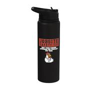 Astuce de sécurité pour chantier Don't Put Your Fingers Retro Stainless Steel Insulated Water Bottle
