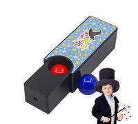 Astuces de magie pour adultes et débutants. Kits de magie pour |. Accessoires pour débutants, Boîte modifiable - Maquillage changeant de balle rouge et bleu, Accessoires de magicien p