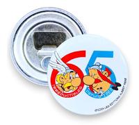 Aimant Magnet décoratif décapsuleur Astérix, 65 Ans Astérix et Obelix (55mm)