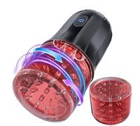 asturbateur Homme Électrique avec 10 Modes de Rotation, Compact et Portable, Rechargeable Type-C, Étanche, Discret Sextoys Homme Cup Masturbateur