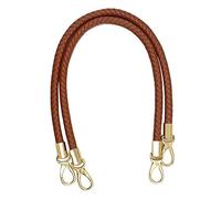 Asudaro 1 paire 60cm Sangle D'épaule Poignée de Sac à Main Faux cuir Chaîne de Poignées de Sac Bretelles Bandoulière Courroie de Remplacement de Sangle pour Sac à Provisions Cabas Sac à Main