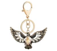 Asudaro Aigle Porte-Clé, Porte-clés Aigle Volant En Alliage Pendentif Porte-clés Porte-clés Rétro Universel Pour Voiture Pour Fête Des Pères - Cadeau Pour Fils, Enfants, Famille, Femme
