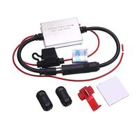 Asudaro Amplificateur de Signal d'autoradio, Amplificateur d'antenne d'autoradio amplificateur Universel de Signal d'autoradio 12-24V amplificateur de réception de Signal d'antenne Radio