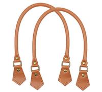 Asudaro Anse De Sac À Main, Poignée de Sac 1 Paire de poignées de Sac en Cuir PU chaîne bandoulière Femme bandoulière Sangles de Remplacement Ceinture pour Sac Bricolage Sac Accessoires 40/50 / 60cm