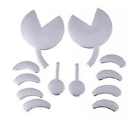 Asudaro Autocollants de voiture créatifs 3D, autocollants de logo de voiture de crabe de fleur de PVC autocollants décoratifs de vitres de voiture autocollants décoratifs mignons et drôles