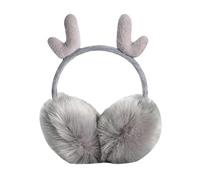 Asudaro Cache-Oreilles d'hiver De Noël, Cache-Oreilles en Bois De Cerf Cache-Oreilles d'animaux Mignons Cache-Oreilles Moelleux Cache-Oreilles d'hiver Chauds pour Maison, Vélo, Marche, Voyages