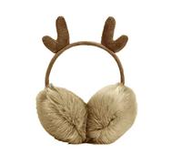 Asudaro Cache-Oreilles d'hiver De Noël, Cache-Oreilles en Bois De Cerf Cache-Oreilles d'animaux Mignons Cache-Oreilles Moelleux Cache-Oreilles d'hiver Chauds pour Maison, Vélo, Marche, Voyages
