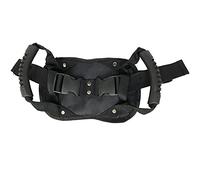 Asudaro Ceinture de sécurité pour passager de moto, sangle réglable sûre, poignée de maintien, système de poignée de passager, sangle antidérapante pour le siège arrière du passager