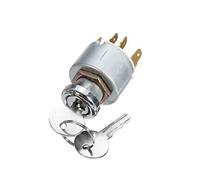 Asudaro Commutateur De Démarrage D'allumage Contacteur d'allumage Remplacement de démarrage Commutateur Allumage universelle 12V Verrouillage d'allumage avec clé, 5 broches/7broches