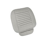 Asudaro Coussin de siège de Voiture,Coussin de siège avant de voiture PU Housse Siege Voiture Tapis antidérapant pour siège auto Protecteurs de siège antidérapants pour automobiles