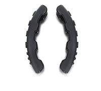 Asudaro Couvre volant anti-dérapant, une paire de couverture de carte de volant anti-dérapante Couverture de volant universelle Volant Suicide Spinner pour voitures camions Suv