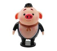 Asudaro Décoration Figurine Cochon, Ornement De Voiture De Cochon Mignon Figurines De Cochon Porte-Bonheur Voiture Tableau de Bord Ornement pour Rebords De Fenêtre, Voiture, Bureau, Bureau