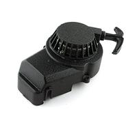 Asudaro Démarreur Facile à Tirer, Pocket Bike Démarreur à Tirer Noir Tirez Démarrer Lanceur Aluminium cliquet de démarreur Pour 49CC 47CC Pocket Bike Dirt Pocket Bike Mini ATV