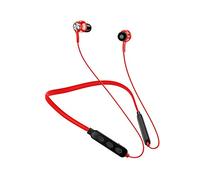 Asudaro Écouteurs Bluetooth 5.0 Sans Fil, Casque de Sport Étanche Avec Microphone, Tour de Cou Magnétique pour Jogging Extérieur