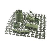 Asudaro Figurines Soldats en Plastique, 100 Pièces 4 CM Modèle Soldat Militaire Ensemble Jouets pour Hommes Militaires Modèle Corps Militaire Jouet pour Garçons Filles Enfants 10 Ans Et Plus