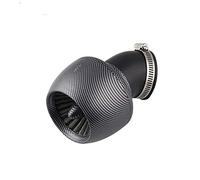Asudaro Filtre à air de sport de moto, Filtre à air universel en fibre de carbone Filtre à Air d'admission modifié 150cc 250cc ATV Quad cyclomoteur Scooter Go Kart filtre à Air 28mm 35mm 45mm 48mm