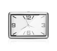 Asudaro horloge de tableau de bord de voiture,Clip de ventilation de voiture Horloges à quartz Poche universelle Mini horloge autocollante Horloge de décoration de voiture Ornements de véhicule